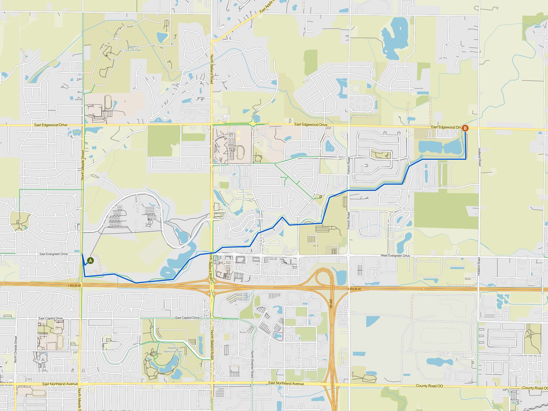 The best walks and hikes around Appleton | Komoot